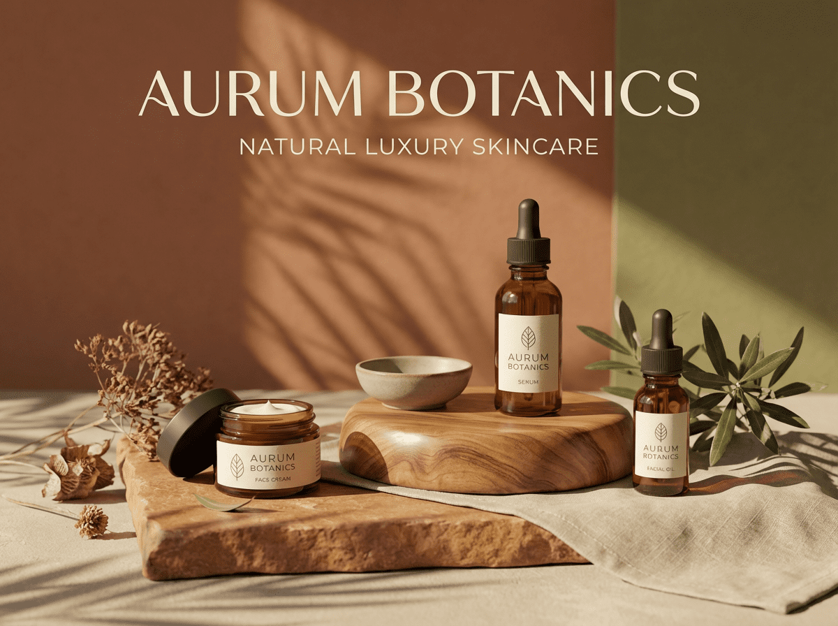Aurum Botanics 1 Firefly Gemini Flash Analyze the uploaded image and generate a cohesive luxury image inspired by it. The b 506649